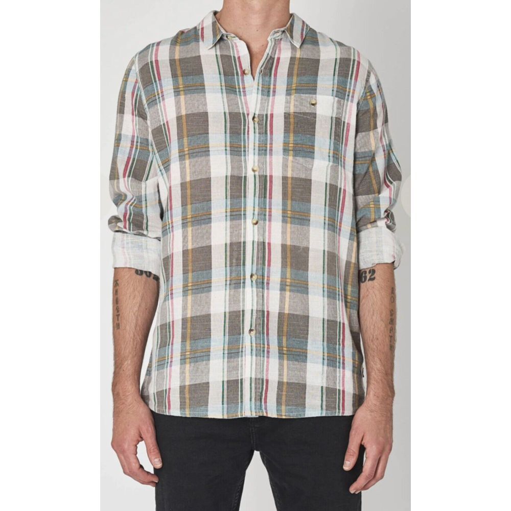 NEW‎ Rolla's ROLLAS Mens Men At Work Shirt Picnic Check Size Small